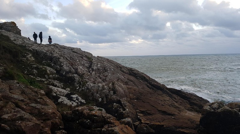 rochers bord de mer